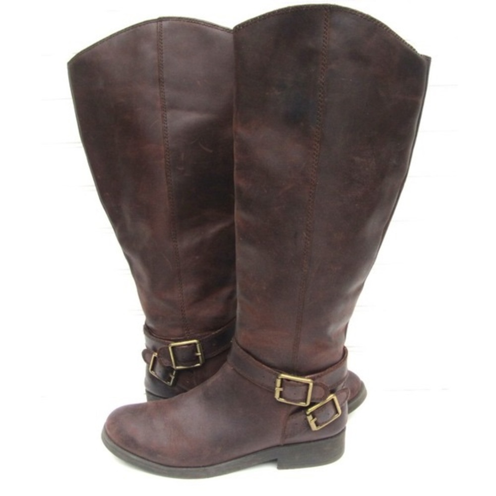 Lucky brand Leather tall boots
